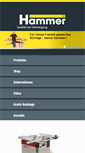 Mobile Screenshot of hammer-maschinen.de